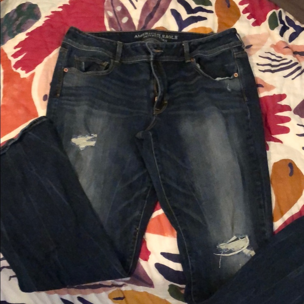 American Eagle kick boot Jeans